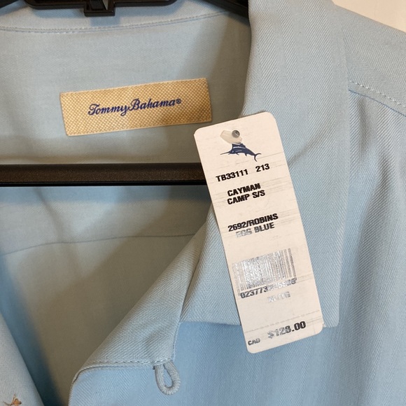 NWT Tommy Bahama Button Down Short Sleeve Shirt - Picture 2 of 4